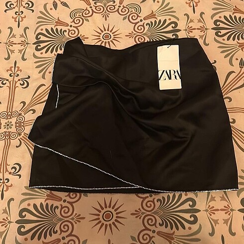 Zara orijinal sıfır taşlı etek