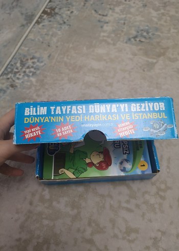 Bilim Tayfası Dünya'yı Geziyor kitap seti - Görsel 2