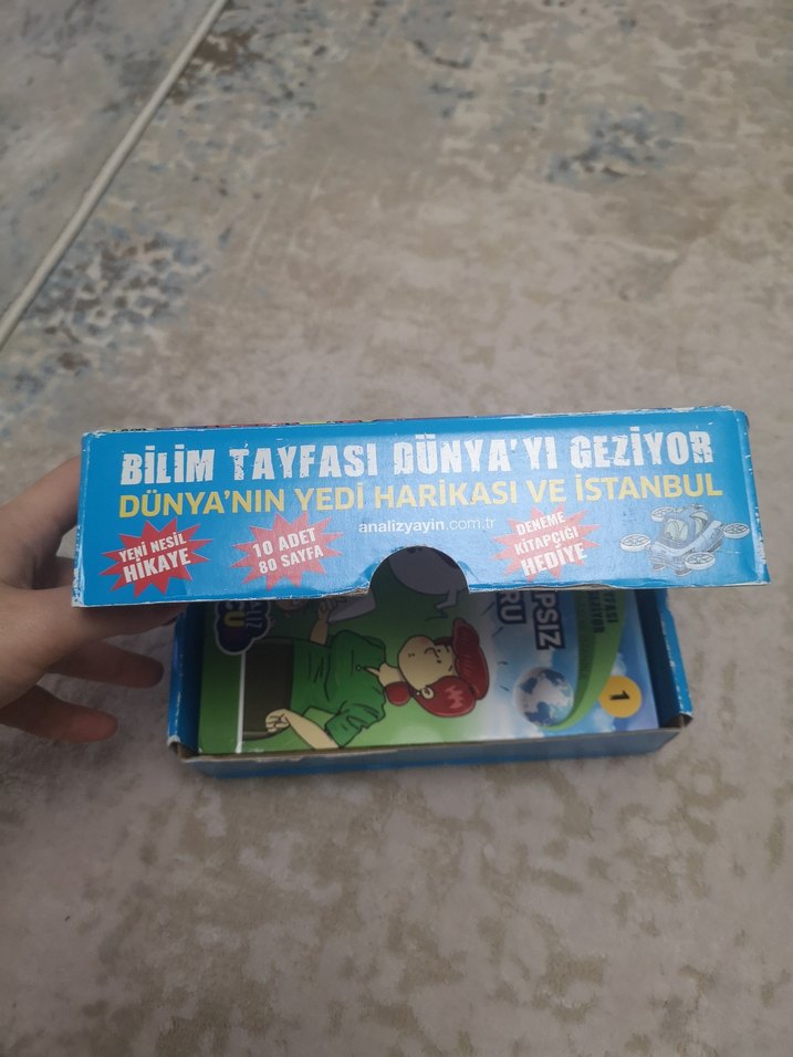 Bilim Tayfası Dünya'yı Geziyor kitap seti - Görsel 2