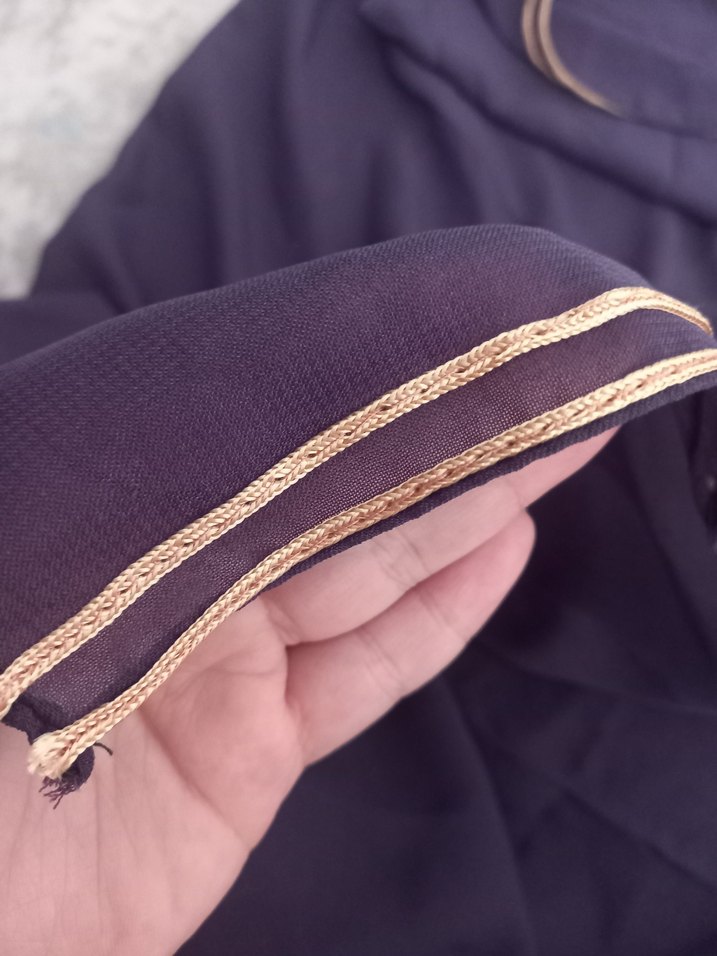 mor şifon eşarp - Görsel 3