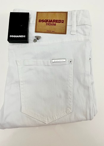 DSquared2 Beyaz Denim Jean