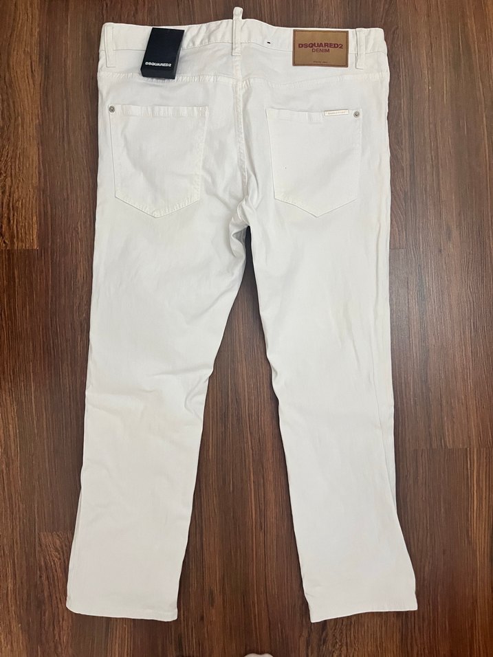 DSQUARED2 Beyaz Denim Jean — görsel 5/6