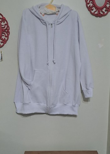 Diğer Kadın Gri Kapüşonlu Uzun Kollu Sweatshirt