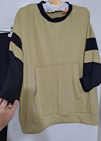 Kadın Kahverengi Oversize Eşofman Takımı - Görsel 7