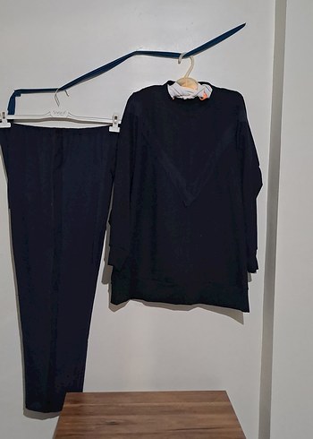 Siyah Kadın Midi Takım Elbise - Görsel 6