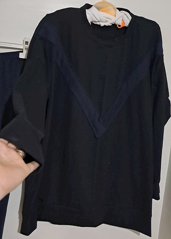 Siyah Kadın Midi Takım Elbise - Görsel 3