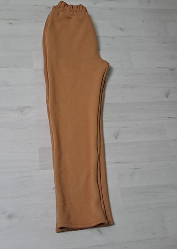 Bej Rahat Kesim Kadın Kumaş Pantolon - Görsel 4