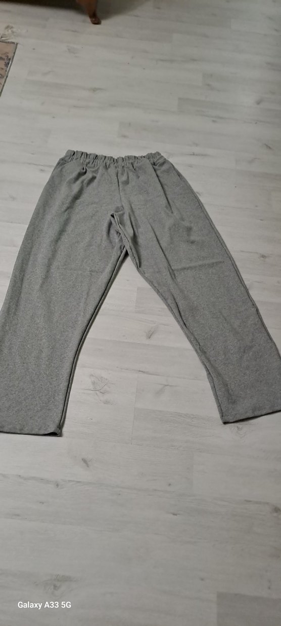 Gri Salaş Kadın Eşofman Altı - Görsel 5