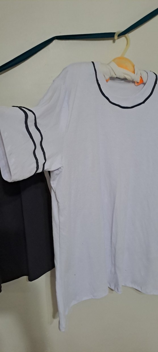 Erkek Gri Beyaz Rahat Mini Pijama Takımı - Görsel 2