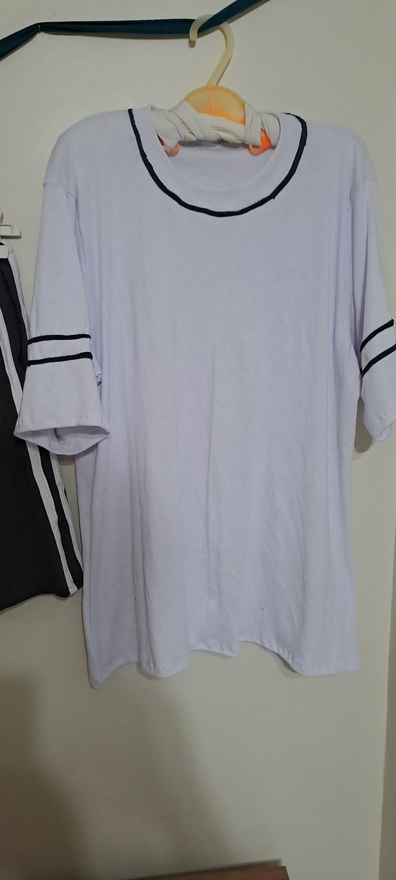 Erkek Gri Beyaz Rahat Mini Pijama Takımı - Görsel 3