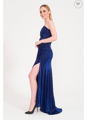 Oleg Cassini Tek omuz abiye