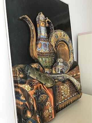 Beden camel Renk El yapımı 3 boyutlu kağıt rölyef
