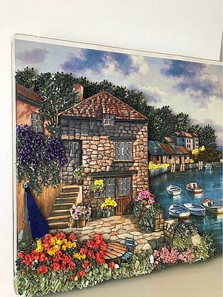 English Home El yapımı üç boyutlu kağıt rölyef