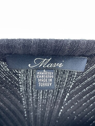 l Beden siyah Renk Mavi Jeans Kazak / Triko %70 İndirimli.