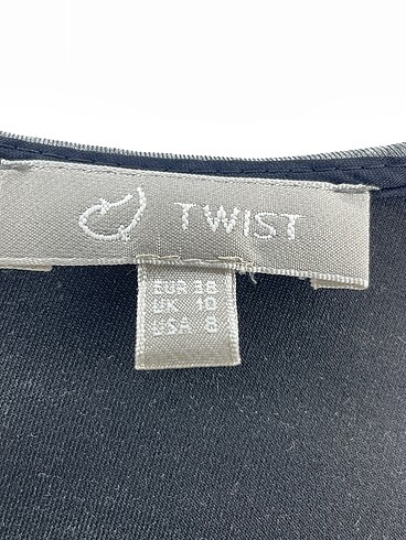 38 Beden gri Renk Twist Mini Üst %70 İndirimli.
