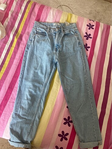 pull and bear mom jean