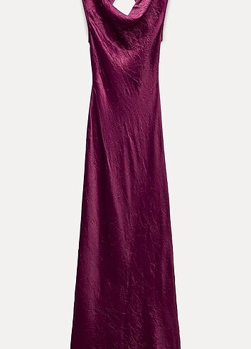 Zara Zara saten elbise