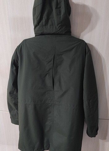 Mavi erkek parka - Görsel 5