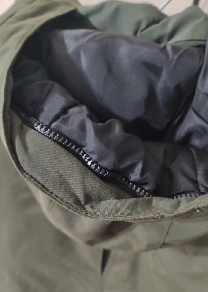 Mavi erkek parka - Görsel 2