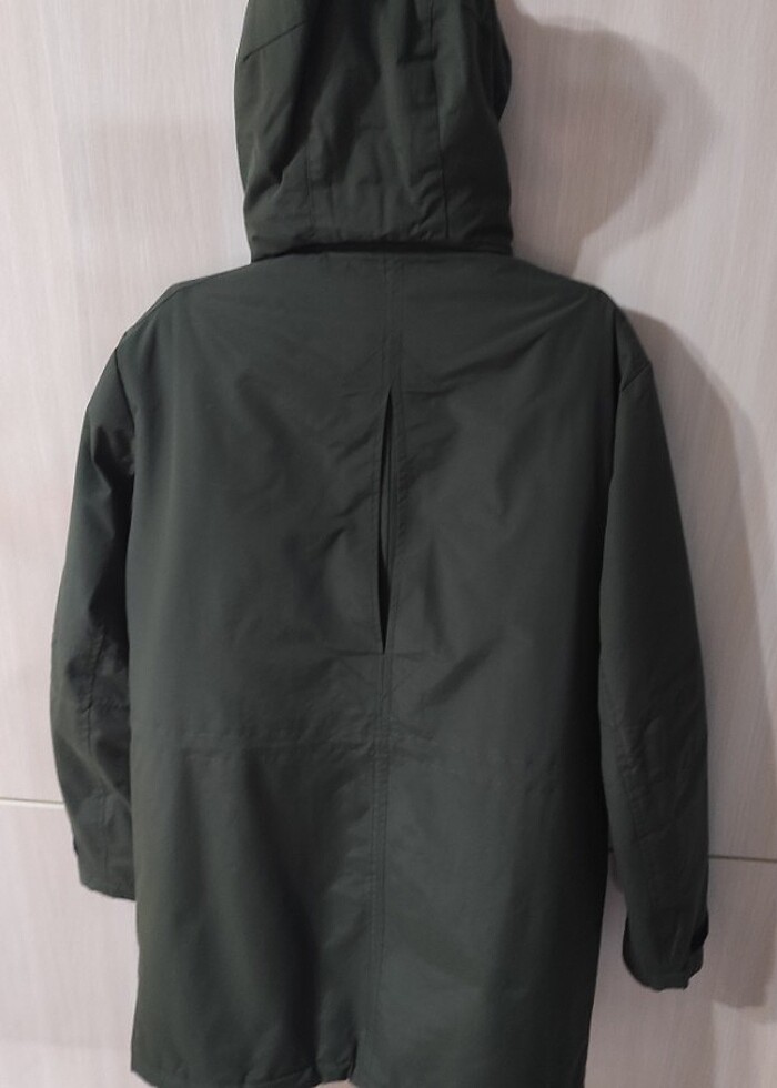 Mavi erkek parka - Görsel 5