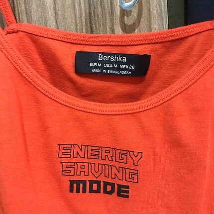 Bershka Crop askılı