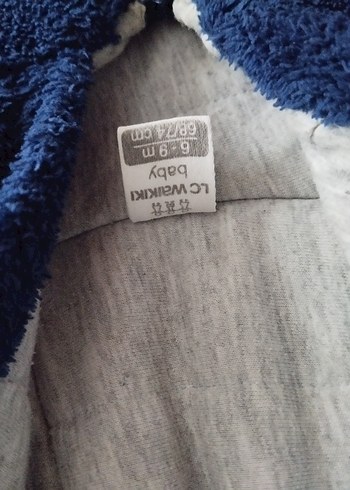 Mavi Kürklü Erkek Bebek Tulumu - Görsel 5