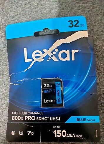 Lexar 32GB hafıza kartı