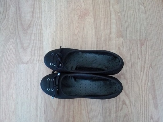 38 Beden siyah Dolgu Topuk Ayakkabı 