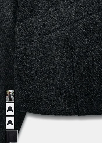 Zara Zara Kaşe Bomber Ceket