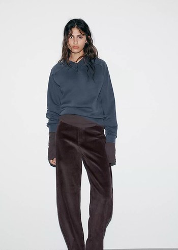 ZARA BALLOON KADİFE PANTOLON - Görsel 3