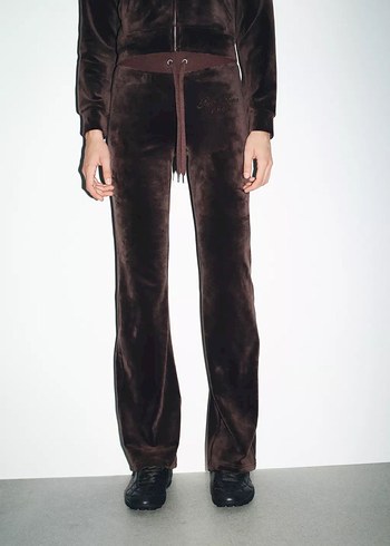 Zara Kahverengi Kadife Pantolon - Görsel 3