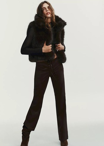 Zara Peluş Görünümlü Yelek - Görsel 2