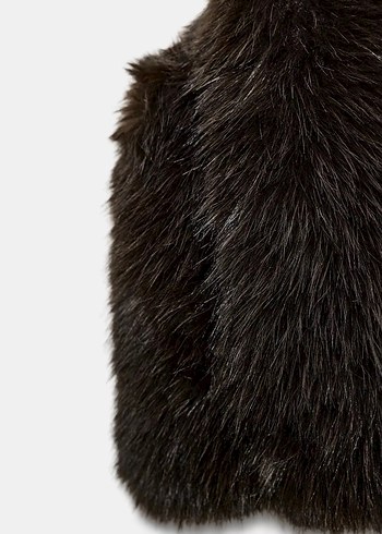 Zara Peluş Görünümlü Yelek - Görsel 8