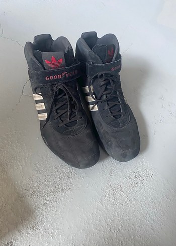 45 Beden Siyah Adidas Erkek Spor Ayakkabı