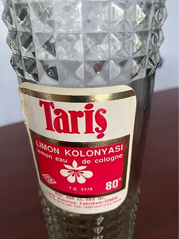 Beden Vintage kolonya şişesi