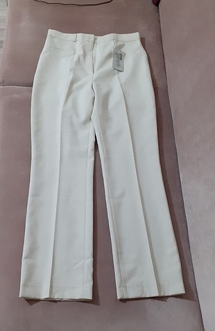 krem kumaş pantolon