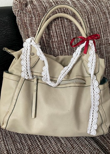 American Vintage Bej Vintage Canta
