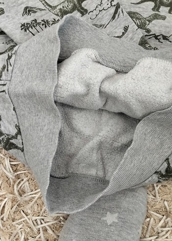 Gri Baskılı Çocuk Battaniyesi - Görsel 2