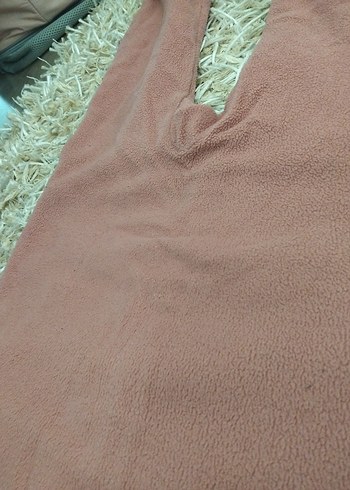 24-36 Ay Beden Kız Çocuk Pembe Polar Tulum Pijama