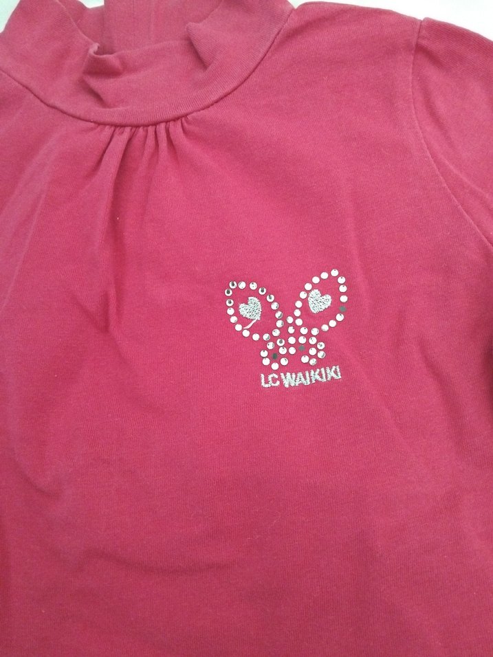 Kız Çocuk Uzun Kollu Tişört - Görsel 3