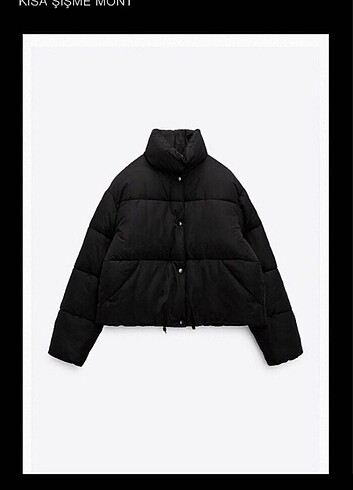Zara Zara kısa şişme mont