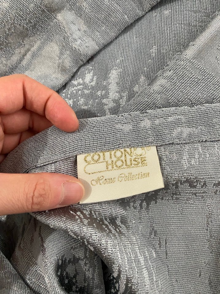 Gri Düz Yatak Örtüsü - Görsel 5