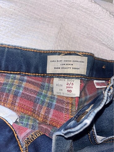 Zara Zara kot pantolon