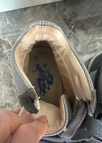 41 Beden gri Renk Gri Erkek Spor Ayakkabı, Tokalı, Sokak Stili