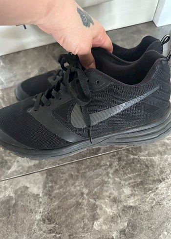 41 Beden Erkek Siyah Spor Ayakkabı Bağcıkları