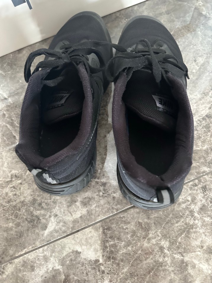 Erkek Siyah Spor Ayakkabı Bağcıkları - Görsel 3