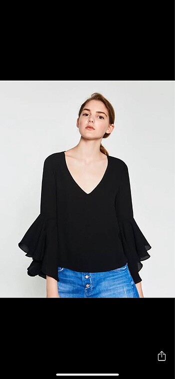 Zara Trafaluc collection zara şifon bluz