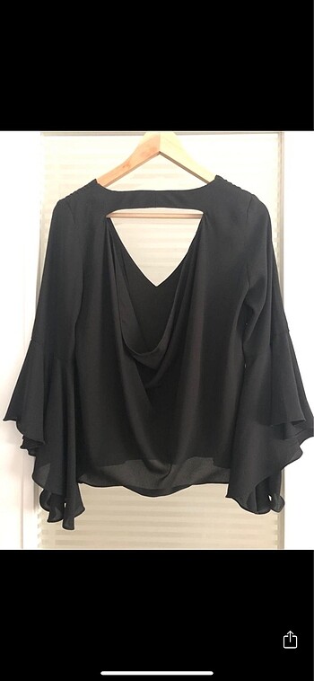 s Beden siyah Renk Trafaluc collection zara şifon bluz