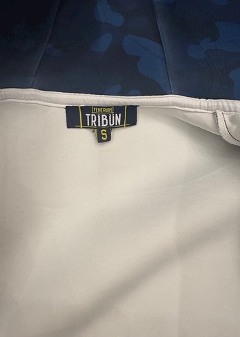 Erkek Mavi Kamuflaj Kapüşonlu Sweatshirt - Görsel 2