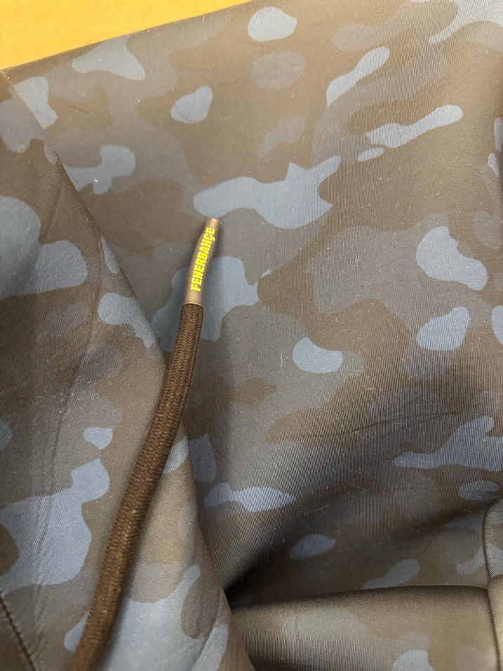 Erkek Mavi Kamuflaj Kapüşonlu Sweatshirt - Görsel 3